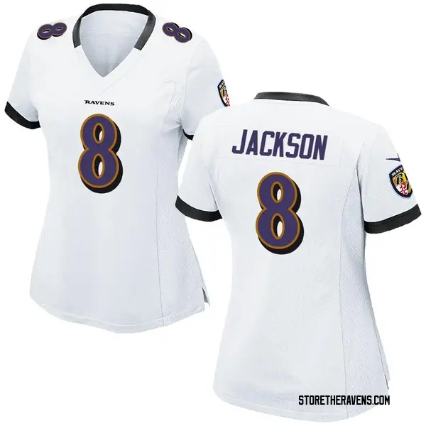 ravens jersey white