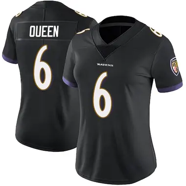 Women's Nike Baltimore Ravens Patrick Queen Alternate Vapor Untouchable Jersey - Black Limited