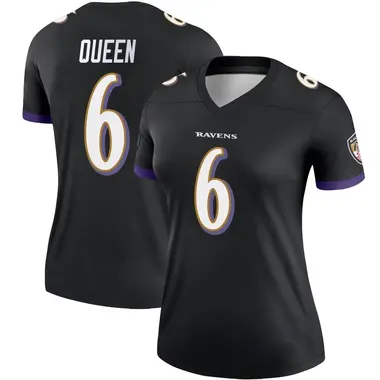 Women's Nike Baltimore Ravens Patrick Queen Jersey - Black Legend