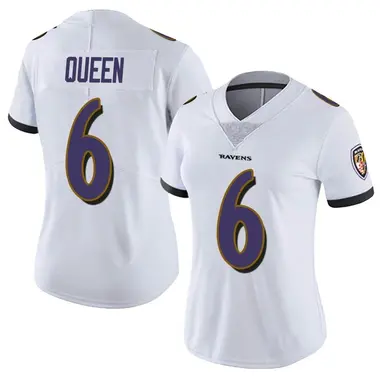 Women's Nike Baltimore Ravens Patrick Queen Vapor Untouchable Jersey - White Limited