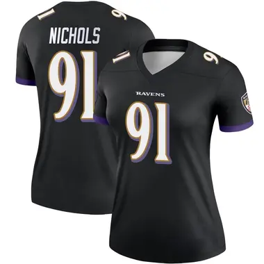 Women's Nike Baltimore Ravens Rayshad Nichols Jersey - Black Legend