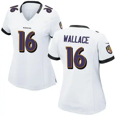 Women's Nike Baltimore Ravens Tylan Wallace Jersey - White Game