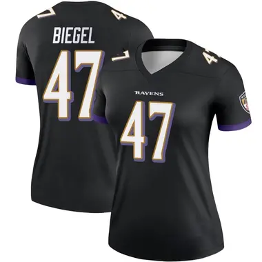 Women's Nike Baltimore Ravens Vince Biegel Jersey - Black Legend