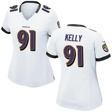 Women's Nike Baltimore Ravens Xavier Kelly Jersey - White Game