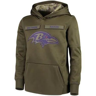 salute to service ravens hoodie