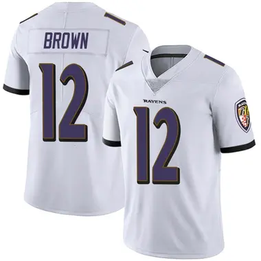 Youth Nike Baltimore Ravens Anthony Brown Vapor Untouchable Jersey - White Limited
