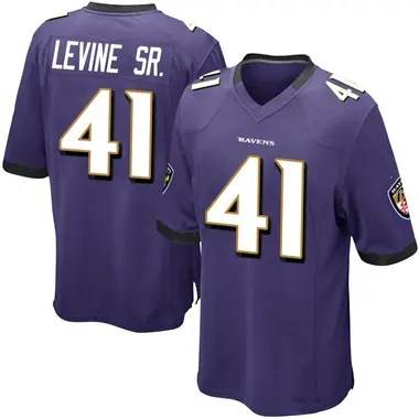 Youth Nike Baltimore Ravens Anthony Levine Sr. Team Color Jersey - Purple Game