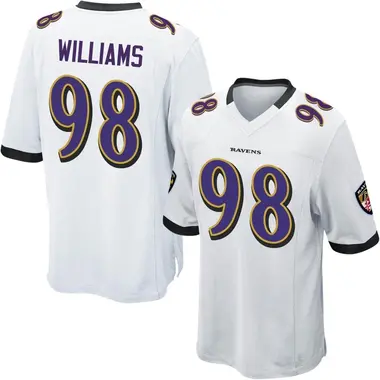 Youth Nike Baltimore Ravens Brandon Williams Jersey - White Game