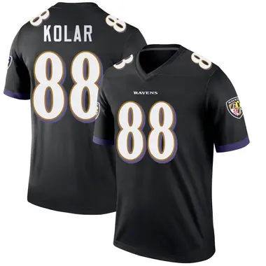 Youth Nike Baltimore Ravens Charlie Kolar Jersey - Black Legend