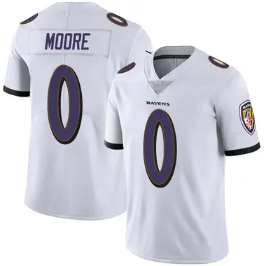 Youth Nike Baltimore Ravens Chris Moore Vapor Untouchable Jersey - White Limited