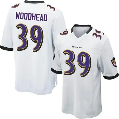 Youth Nike Baltimore Ravens Danny Woodhead Jersey - White Game