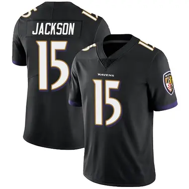 Youth Nike Baltimore Ravens DeSean Jackson Alternate Vapor Untouchable Jersey - Black Limited