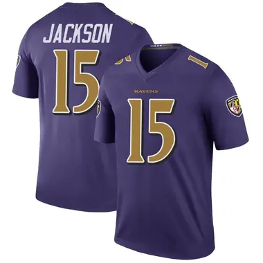Youth Nike Baltimore Ravens DeSean Jackson Color Rush Jersey - Purple Legend
