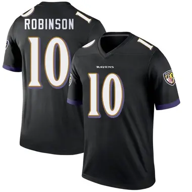 Youth Nike Baltimore Ravens Demarcus Robinson Jersey - Black Legend