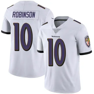 Youth Nike Baltimore Ravens Demarcus Robinson Vapor Untouchable Jersey - White Limited
