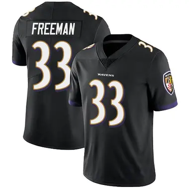 Youth Nike Baltimore Ravens Devonta Freeman Alternate Vapor Untouchable Jersey - Black Limited