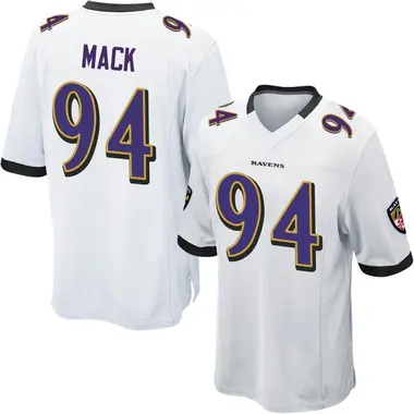 Youth Nike Baltimore Ravens Isaiah Mack Jersey - White Game
