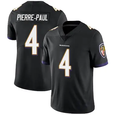 Youth Nike Baltimore Ravens Jason Pierre-Paul Alternate Vapor Untouchable Jersey - Black Limited