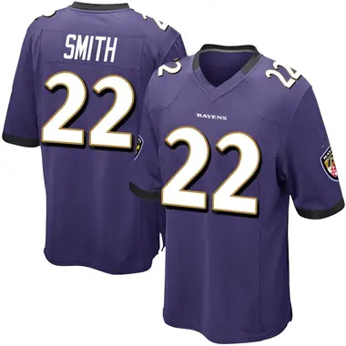 Youth Nike Baltimore Ravens Jimmy Smith Team Color Jersey - Purple Game