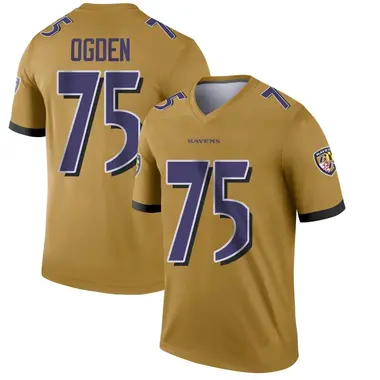 Youth Nike Baltimore Ravens Jonathan Ogden Inverted Jersey - Gold Legend