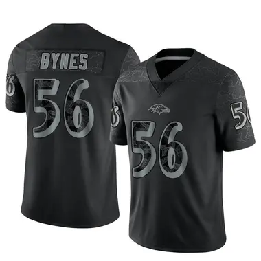 Youth Nike Baltimore Ravens Josh Bynes Reflective Jersey - Black Limited