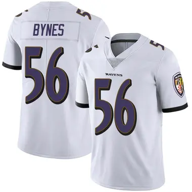 Youth Nike Baltimore Ravens Josh Bynes Vapor Untouchable Jersey - White Limited