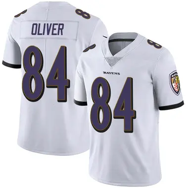 Youth Nike Baltimore Ravens Josh Oliver Vapor Untouchable Jersey - White Limited