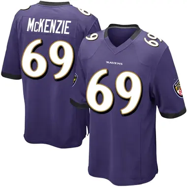 Youth Nike Baltimore Ravens Kahlil McKenzie Team Color Jersey - Purple Game