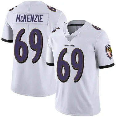 Youth Nike Baltimore Ravens Kahlil McKenzie Vapor Untouchable Jersey - White Limited