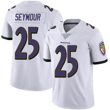 Youth Nike Baltimore Ravens Kevon Seymour Vapor Untouchable Jersey - White Limited