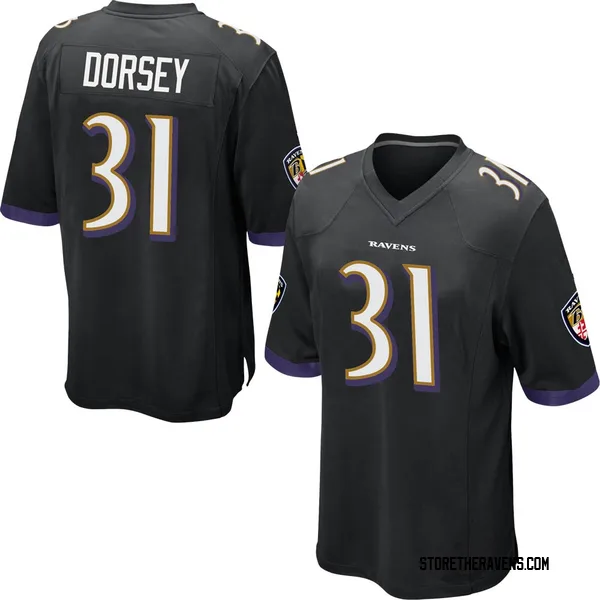 baltimore ravens jersey black