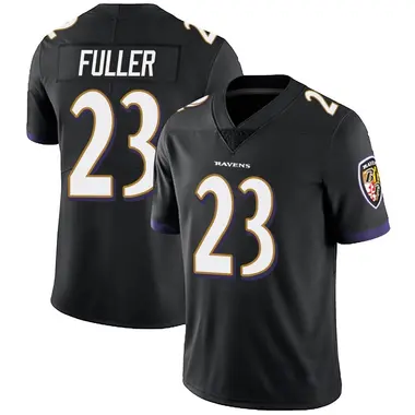 Youth Nike Baltimore Ravens Kyle Fuller Alternate Vapor Untouchable Jersey - Black Limited