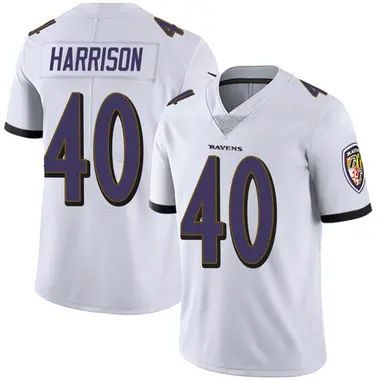 Youth Nike Baltimore Ravens Malik Harrison Vapor Untouchable Jersey - White Limited