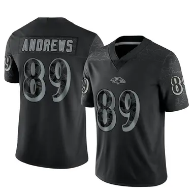 Youth Nike Baltimore Ravens Mark Andrews Reflective Jersey - Black Limited
