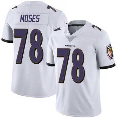 Youth Nike Baltimore Ravens Morgan Moses Vapor Untouchable Jersey - White Limited