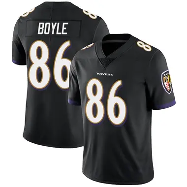 Youth Nike Baltimore Ravens Nick Boyle Alternate Vapor Untouchable Jersey - Black Limited