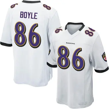 Youth Nike Baltimore Ravens Nick Boyle Jersey - White Game