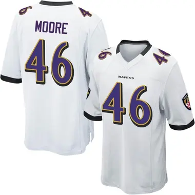 Youth Nike Baltimore Ravens Nick Moore Jersey - White Game