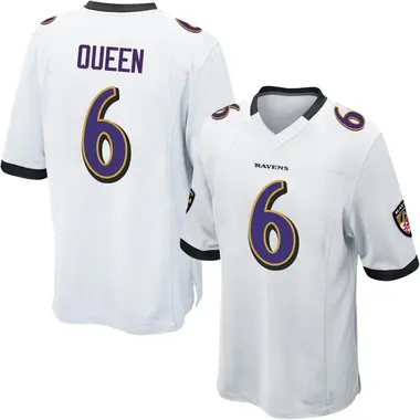 Youth Nike Baltimore Ravens Patrick Queen Jersey - White Game