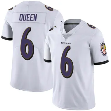 Youth Nike Baltimore Ravens Patrick Queen Vapor Untouchable Jersey - White Limited