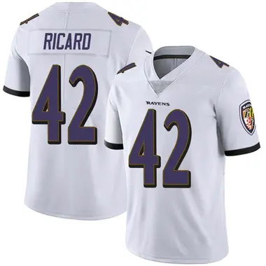 Youth Nike Baltimore Ravens Patrick Ricard Vapor Untouchable Jersey - White Limited