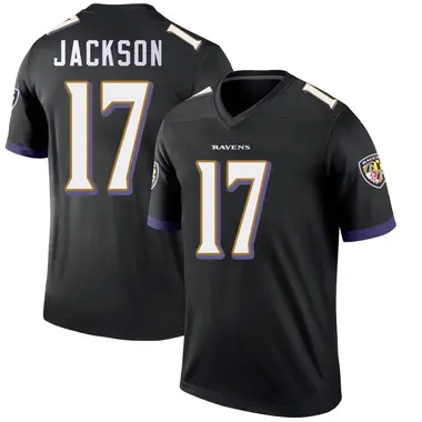 Youth Nike Baltimore Ravens Robert Jackson Jersey - Black Legend
