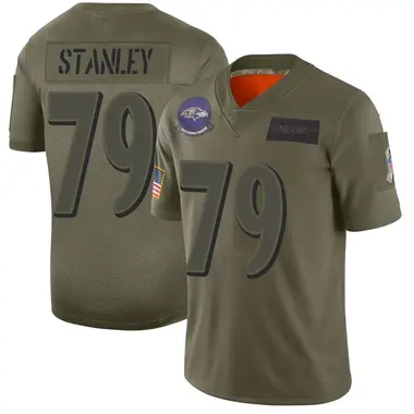 Youth Nike Baltimore Ravens Ronnie Stanley 2019 Salute to Service Jersey - Camo Limited