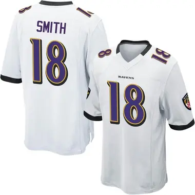 Youth Nike Baltimore Ravens Roquan Smith Jersey - White Game