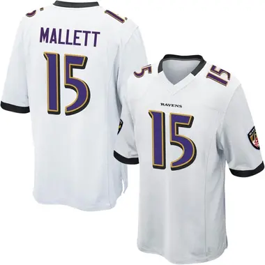 Youth Nike Baltimore Ravens Ryan Mallett Jersey - White Game