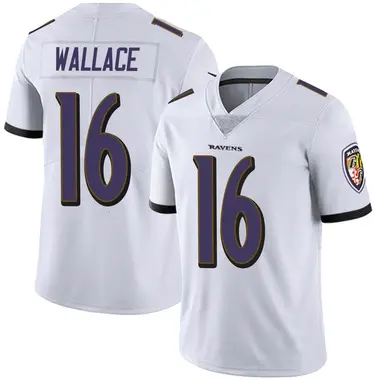 Youth Nike Baltimore Ravens Tylan Wallace Vapor Untouchable Jersey - White Limited