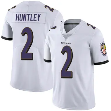 Youth Nike Baltimore Ravens Tyler Huntley Vapor Untouchable Jersey - White Limited