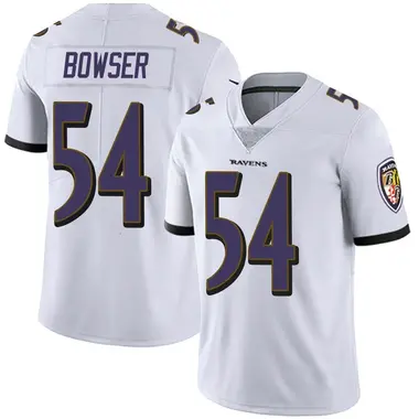 Youth Nike Baltimore Ravens Tyus Bowser Vapor Untouchable Jersey - White Limited