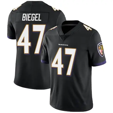 Youth Nike Baltimore Ravens Vince Biegel Alternate Vapor Untouchable Jersey - Black Limited
