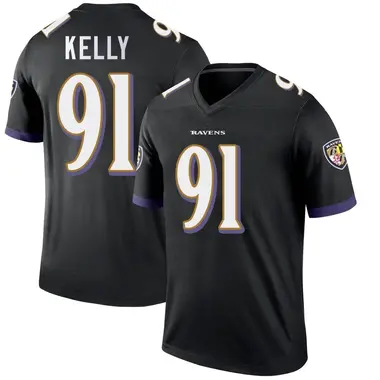Youth Nike Baltimore Ravens Xavier Kelly Jersey - Black Legend